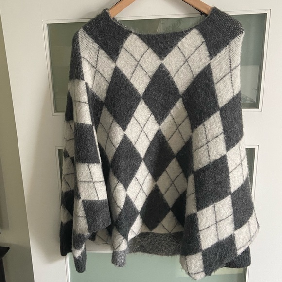 Pringle of Scotland x H&M Argyle Knit Sweater - Picture 1 of 4